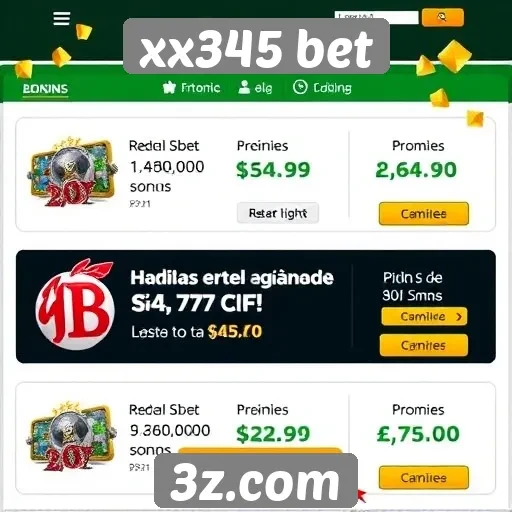 Promoções em destaque no xx345 bet